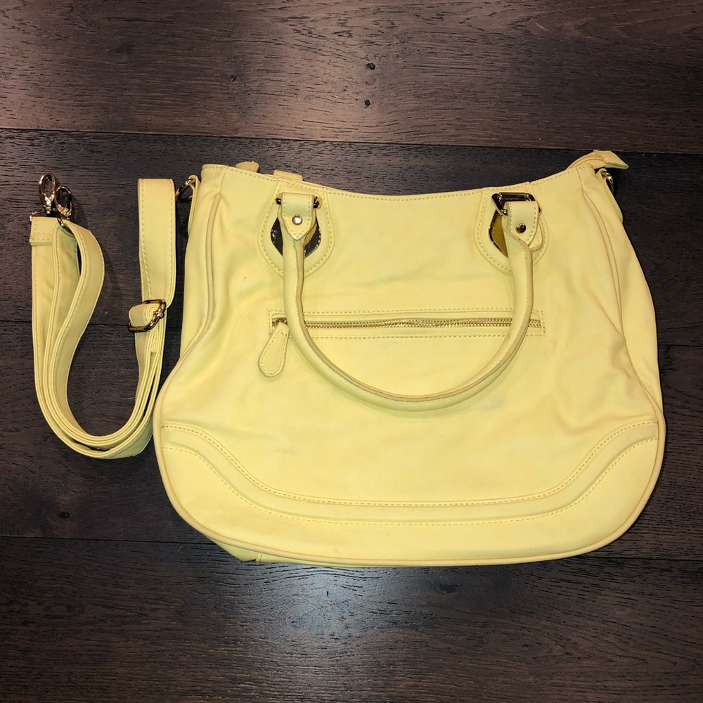 ALDO Yellow Handbag/Crossbody